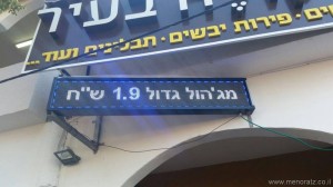 שלטי לדים 3 צבעים